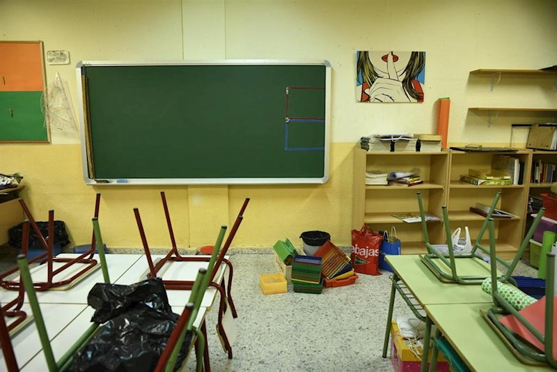 ep aula del colegio de educacion infantil y primaria joaquin costa de madrid