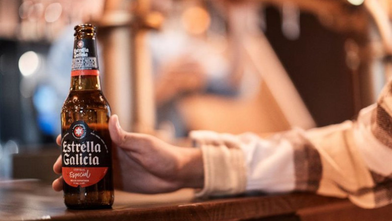 ep botellin de cerveza estrella galicia