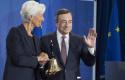 ep christine lagarde y mario draghi en la ceremonia de cambio de presidencia del banco central ep christine lagarde y mario draghi en la ceremonia de cambio de presidencia del banco central