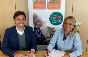 ep de dcha a izda el fundador y gerente de mas vida julian franco mena y la directora de hipoteca ep de dcha a izda el fundador y gerente de mas vida julian franco mena y la directora de hipoteca