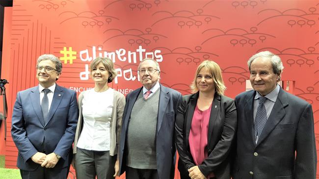 Delegado Enric Millo,ministra Isabel García Tejerina,Josep Lluís Bonet (Fira) | EUROPA PRESS ep delegado enric milloministra isabel garcia tejerinajosep lluis bonet fira