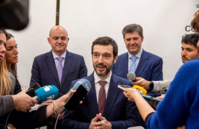 ep el ministro de derechos sociales consumo y agenda 2030 pablo bustinduy en una rueda de prensa en