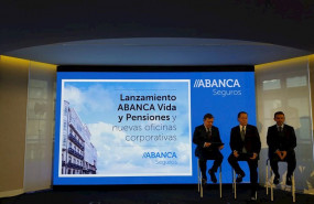 ep el presidente de abanca juan carlos escotet el consejero delegado francisco botas y el director
