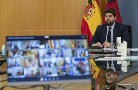 ep el presidente lopez miras en la videoconferencia de presidentes autonomicos