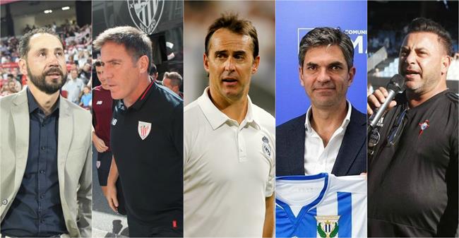 ep entrenadores machin berizzo lopetegui pellegrino mohamed