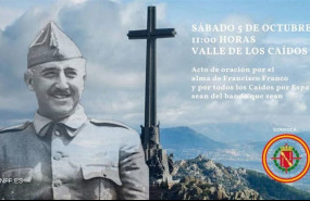 ep fundacion francisco franco convoca el sabado un acto de oracion por el alma del dictador ante la