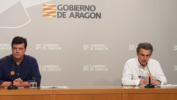 ep javier allue y franciso javier falo informan sobre la desescalada del confinamiento por la