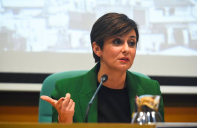 ep la ministra de vivienda y agenda urbana isabel rodriguez durante su intervencion en unas jornadas