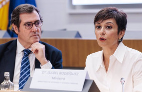 ep la ministra de vivienda y agenda urbana isabel rodriguez y el presidente de ceoe antonio