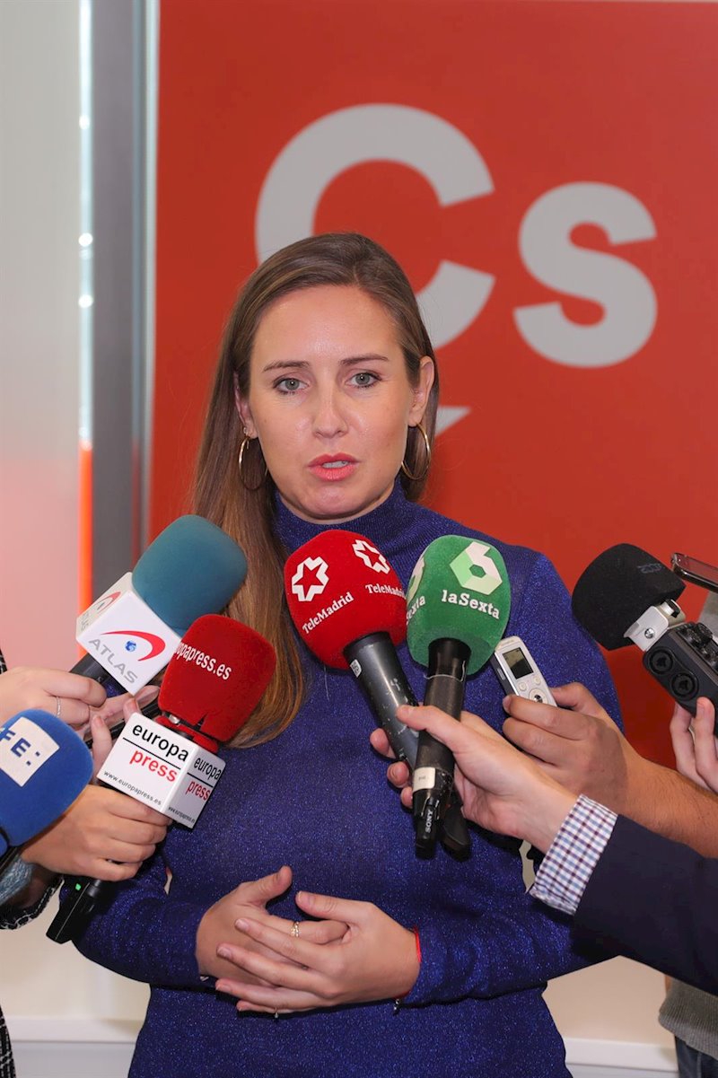 ep la portavoz de la comision gestora de ciudadanos melisa rodriguez