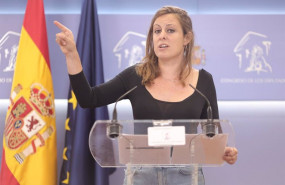 ep la portavoz de la cup en el congreso mireia vehi ofrece una rueda anterior a la celebracion de la