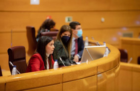 ep la presidenta de ree beatriz corredor en el senado