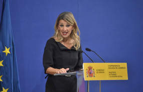 ep la vicepresidenta segunda y ministra de trabajo y economia social yolanda diaz tras reunirse con