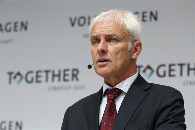 El presidente del grupo Volkswagen, Matthias Müller. | VOLKSWAGEN - Archivo ep presidentegrupo volkswagen matthias muller