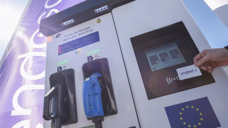 Punto de recarga eléctrico de Endesa X | ENDESA - Archivo ep punto de recarga electrico de endesa x