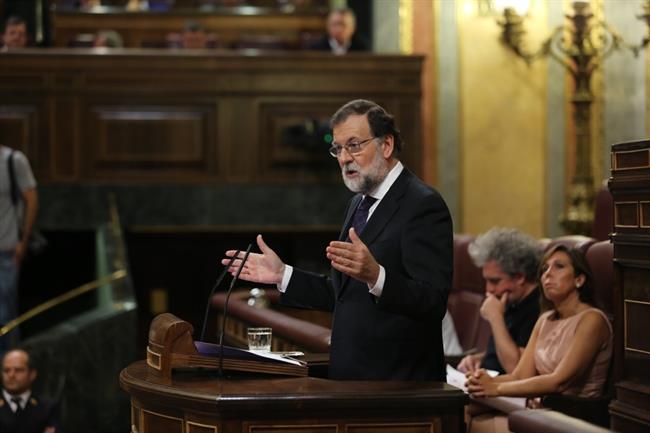 Rajoy en el Congreso. | EUROPA PRESS ep rajoycongreso