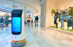 ep robot en el centro comercial el faro ep robot en el centro comercial el faro