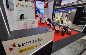 ep stand de sernauto en la feria de posventa de automocion de frankfurt
