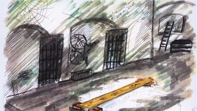 Un dibujo de Federico Fellini en la exposición del Círculo de Bellas Artes | CBA ep un dibujofederico fellinila exposicioncirculobellas artes