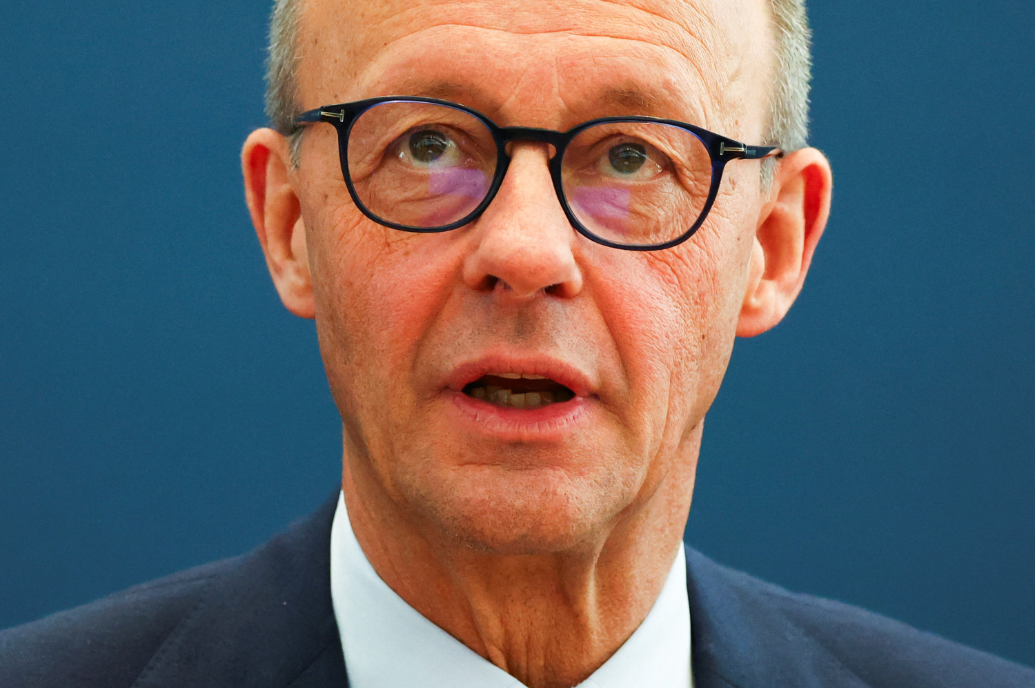 le chef de file des conservateurs allemands friedrich merz 