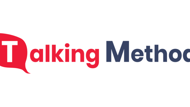 talking method logo ads 