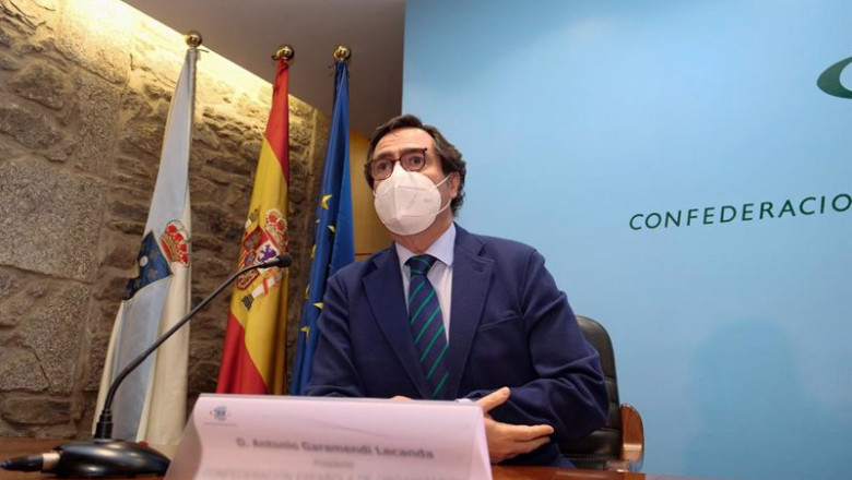Archivo - El presidente de la CEOE, Antonio Garamendi | César Arxina - Europa Press - Archivo ep archivo el presidente de la ceoe antonio garamendi 20210415121233
