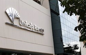 ep archivo   imagen de una sede de la entidad financiera unicaja banco