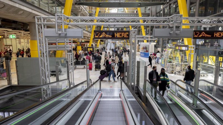 ep archivo   vista general de la terminal t 4 del aeropuerto adolfo suarez madrid barajas a 13 de