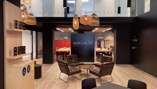 ep banco santander inaugura un work cafe en san sebastian