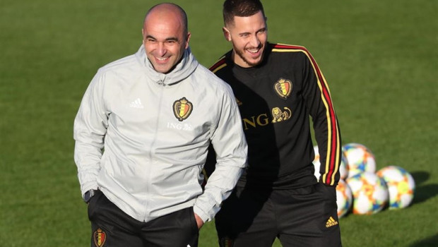 ep belgian national soccer team training session