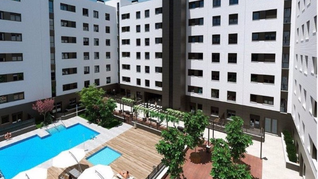 ep bloques de vivienda con piscina de insur
