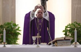 ep el papa en la misa matutina de santa marta de este jueves 12 de marzo