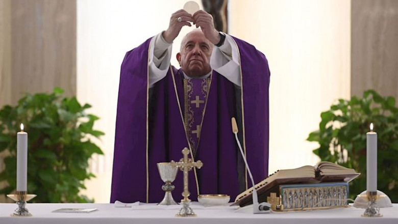 El Papa en la misa matutina de Santa Marta de este jueves 12 de marzo | VATICAN MEDIA ep el papa en la misa matutina de santa marta de este jueves 12 de marzo