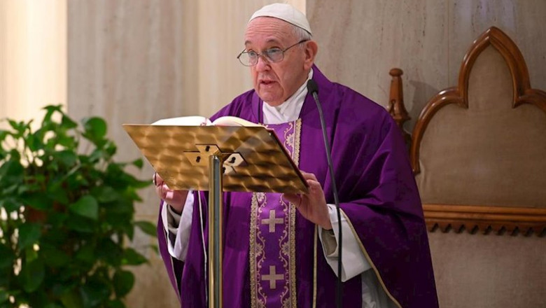 ep el papa en una de las misas matutinas de santa marta ep el papa en una de las misas matutinas de santa marta