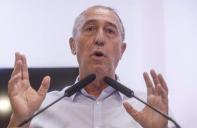 ep el portavoz de compromis en el congreso joan baldovi ofrece una rueda de prensa en la sede de