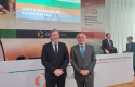 ep el presidente de cie automotive anton pradera y el ceo jesus maria herrera en la junta de