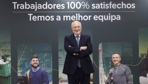 ep el presidente de mercadona juan roig c durante una rueda de prensa a 10 de marzo de 2026 en