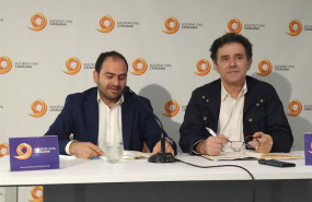 ep el presidente de scc fernando sanchez costa y el vicepresidente lex ramos en una imagen de