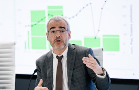 ep el presidente y consejero delegado de aena maurici lucena durante la presentacion a los medios de