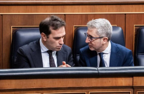 ep el vicepresidente y ministro de economia carlos cuerpo y el ministro de hacienda arcadi espana