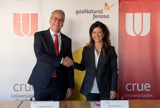 Firma acuerdo Gas Natural Fenosa y CRUE Universidades | GAS NATURAL FENOSA ep firma acuerdo gas natural fenosacrue universidades