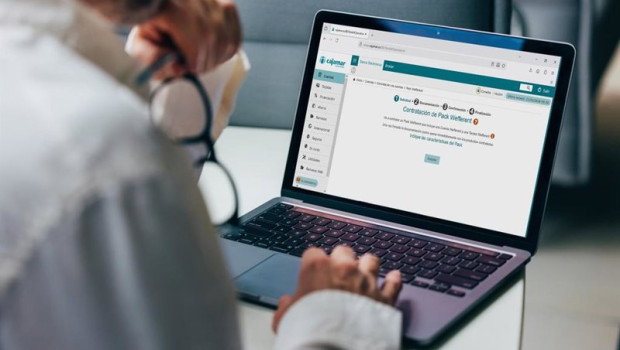 ep imagen de archivo de la pagina web de cajamar