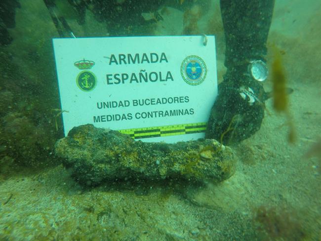 Imagen de los artefactos de la Guerra Civil neutralizados | ARMADA ep imagenlos artefactosla guerra civil neutralizados