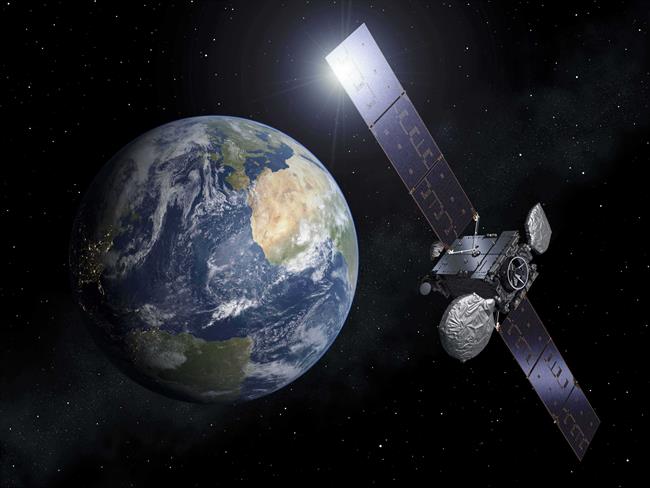 Imagen de un satelite de Hispasat | PIERRE CARRIL ep imagenun satelitehispasat