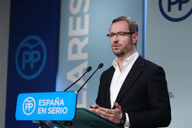 Javier Maroto en la sede del PP | EUROPA PRESS - Archivo ep javier marotola sedepp 20180302132212