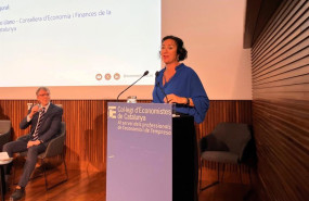 ep la conseller de economia y finanzas de la generalitat alicia romero en la apertura de la jornada