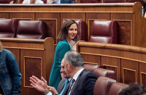 ep la secretaria general de podemos ione belarra durante un pleno en el congreso de los diputados a