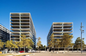 ep los dos edificios de la promocion patmos en vilanova i la geltru barcelona