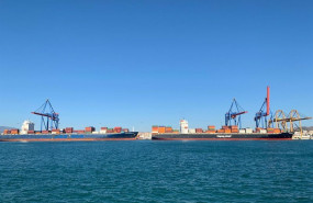 ep malaga  puertos  el puerto acoge esta semana siete escalas de buques portacontenedores que