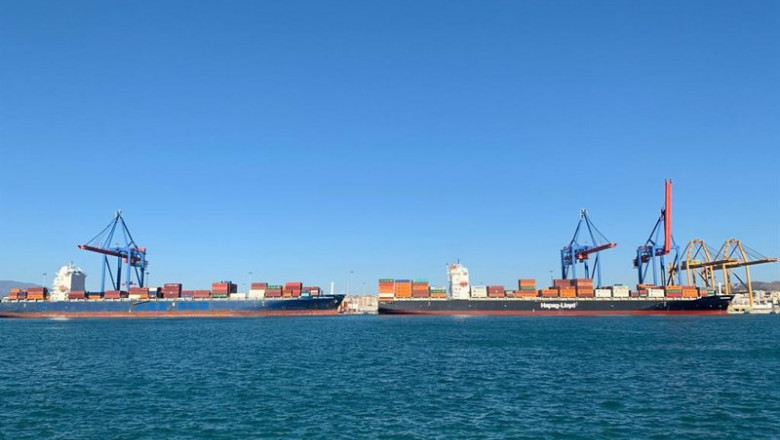 Málaga.- Puertos.- El Puerto acoge esta semana siete escalas de buques portacontenedores, que moverán más de 10.500 teus | PUERTO DE MÁLAGA ep malaga puertos el puerto acoge esta semana siete escalas de buques portacontenedores que